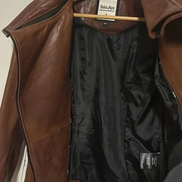 Soia & kyo leather xs jacket - Picture 8 of 10